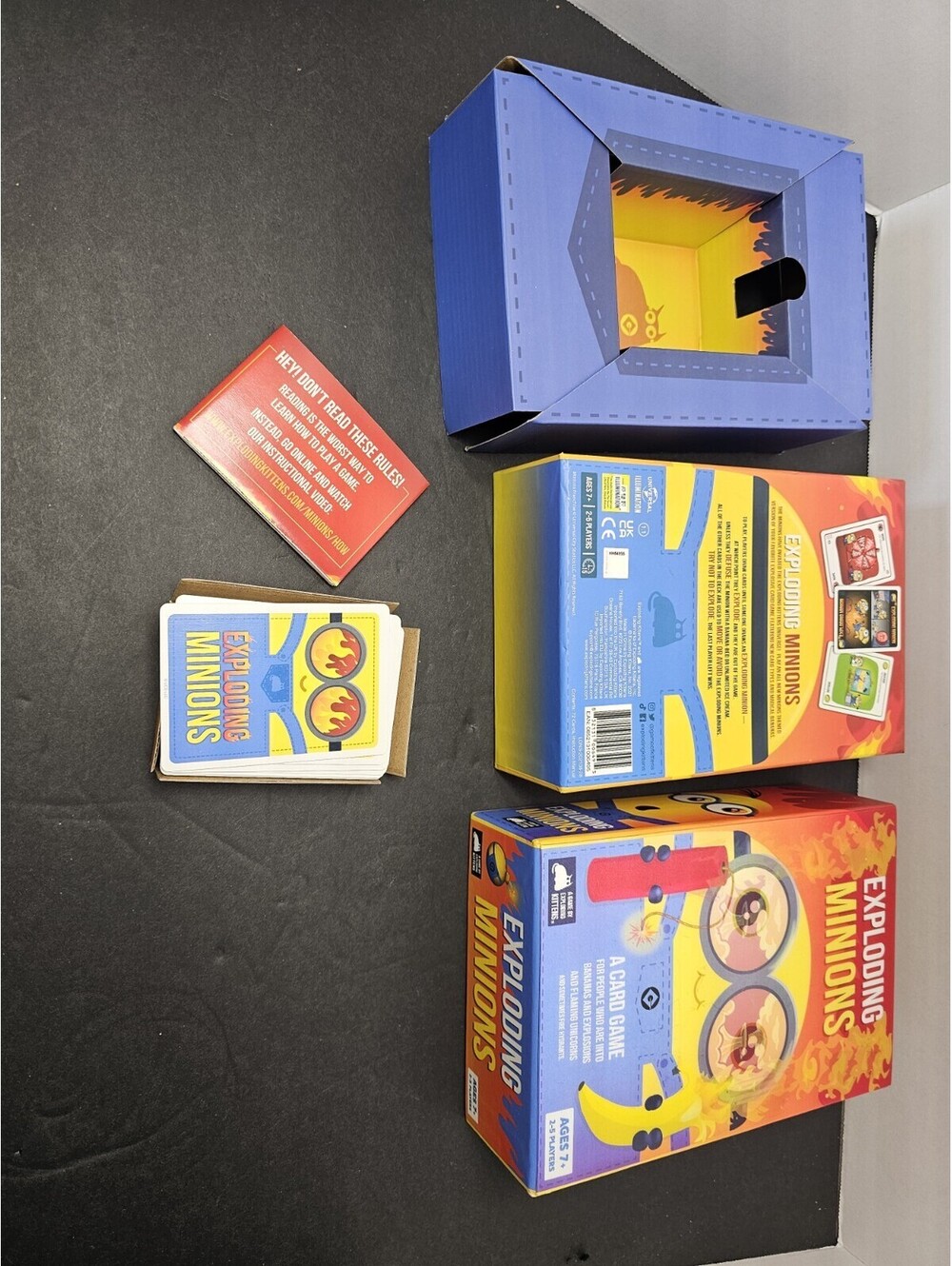 Exploding Minions Special Edition Card Game Exploding Kittens New Open Box - Picture 2 of 5